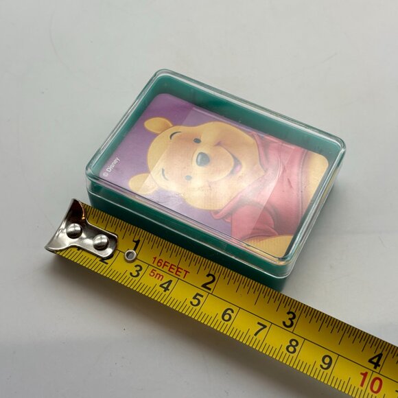 Disney Winnie the Pooh and Friends Miniature Playing Cards with Plastic Case New - Picture 8 of 8